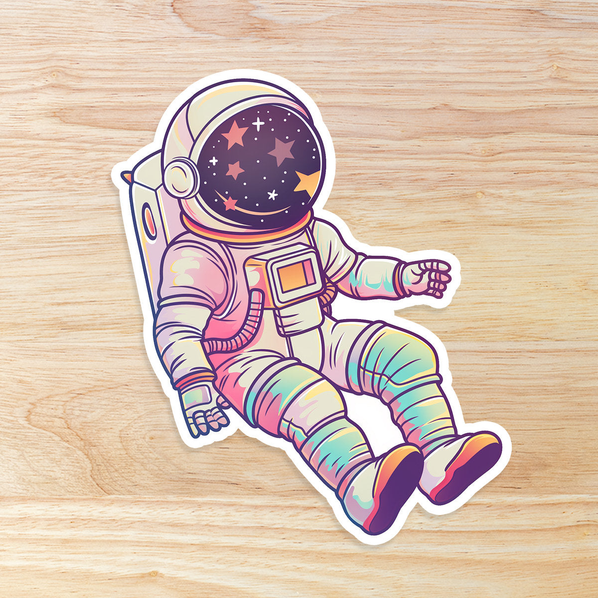 Astronaut Sticker - Matte Waterproof Vinyl Sticker