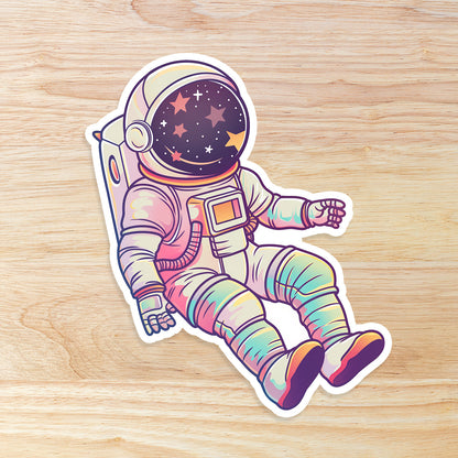 Astronaut Sticker - Matte Waterproof Vinyl Sticker