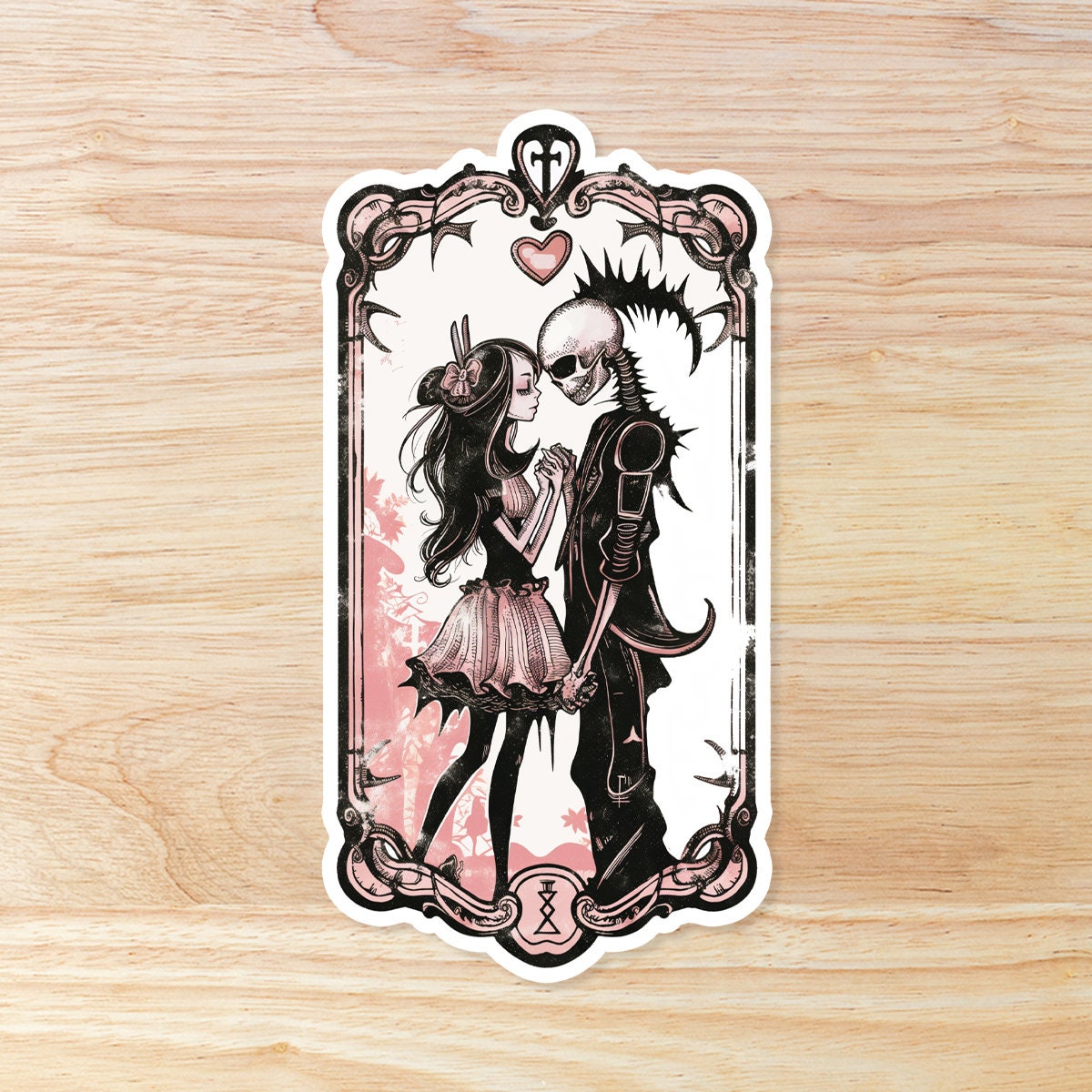Goth LOVERS Waterproof Vinyl Sticker
