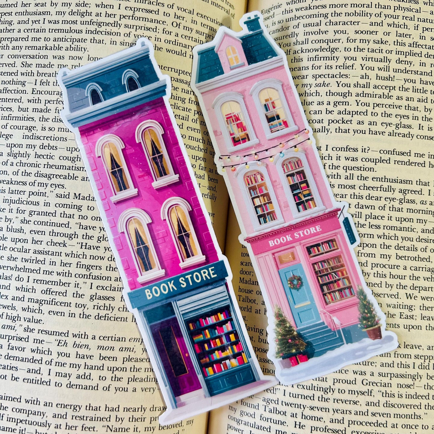 Bookstore Bookmarks – Die-Cut, Matte & Holographic