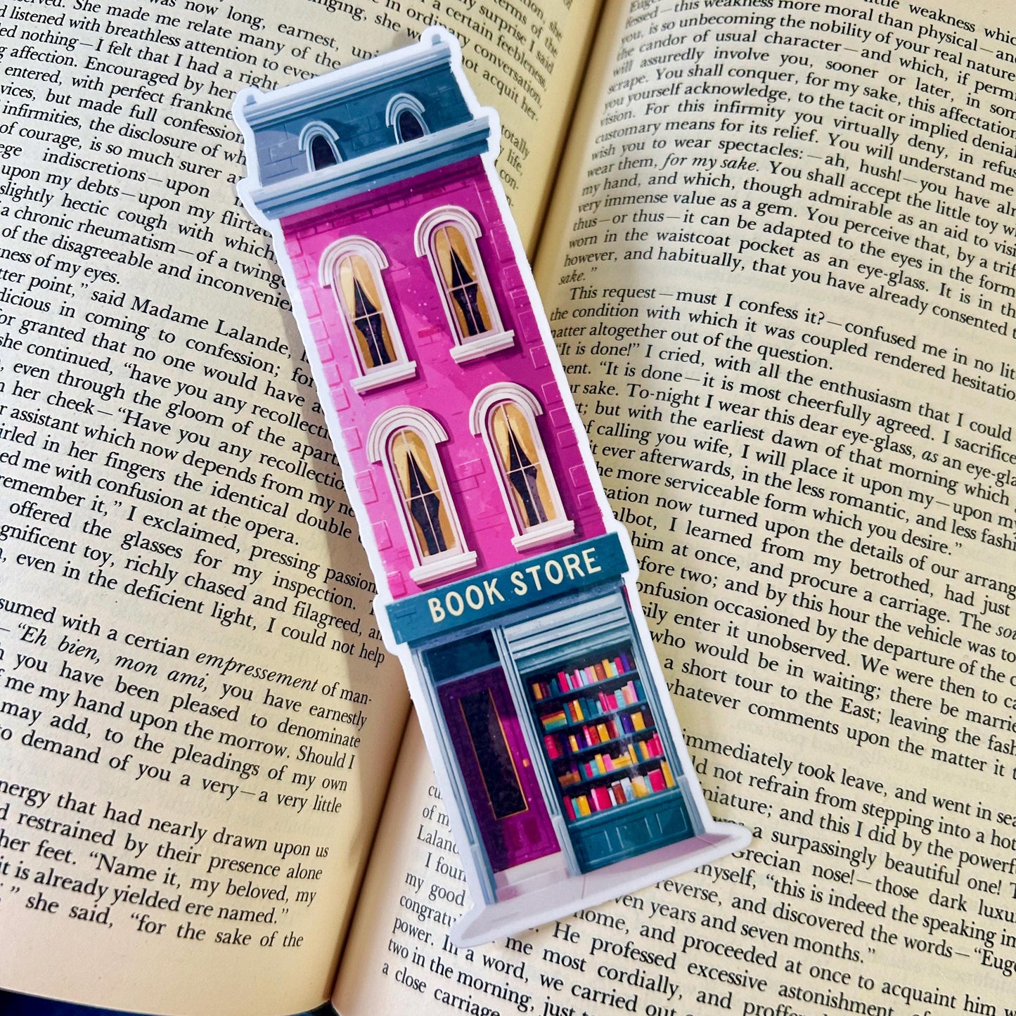 Bookstore Bookmarks – Die-Cut, Matte & Holographic