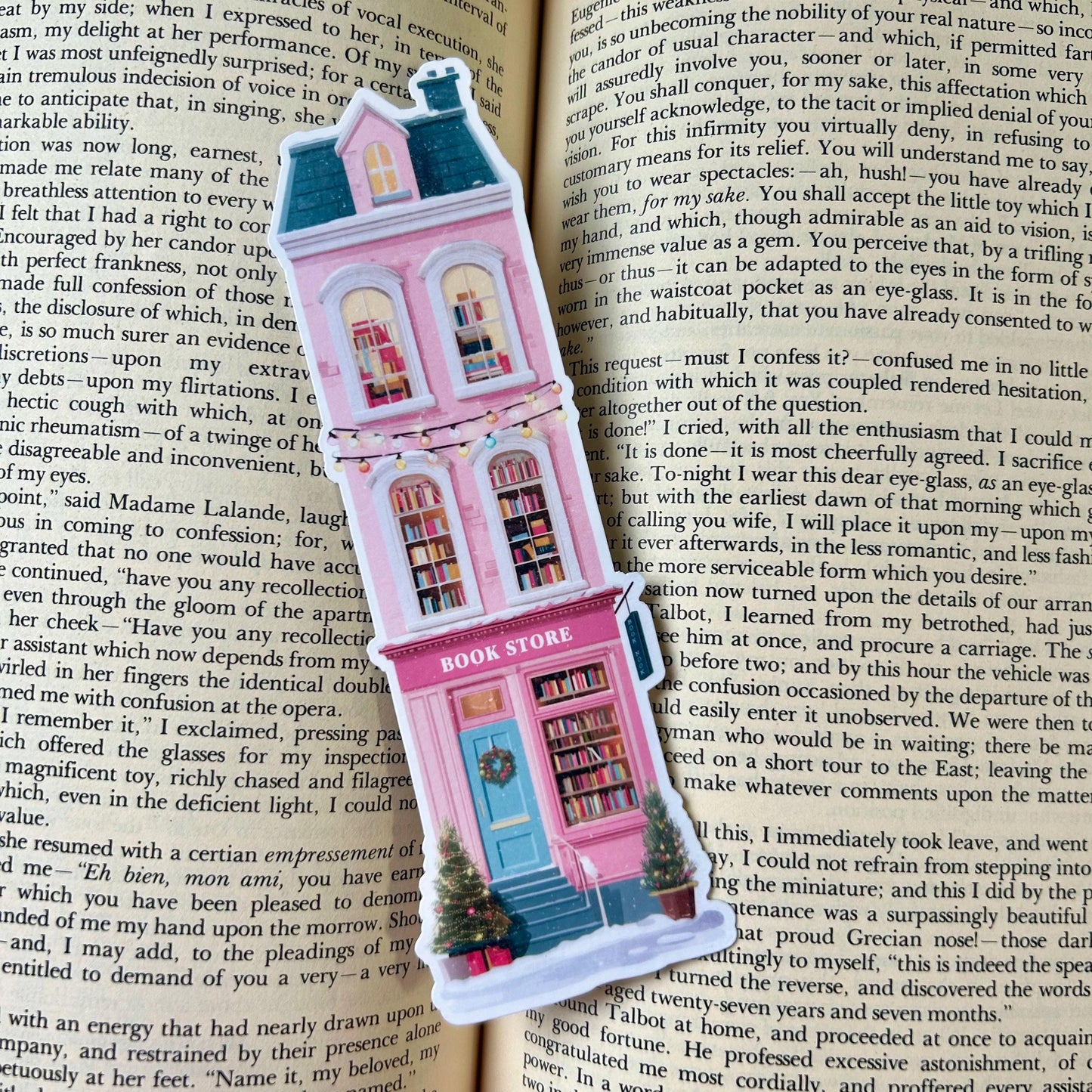 Bookstore Bookmarks – Die-Cut, Matte & Holographic