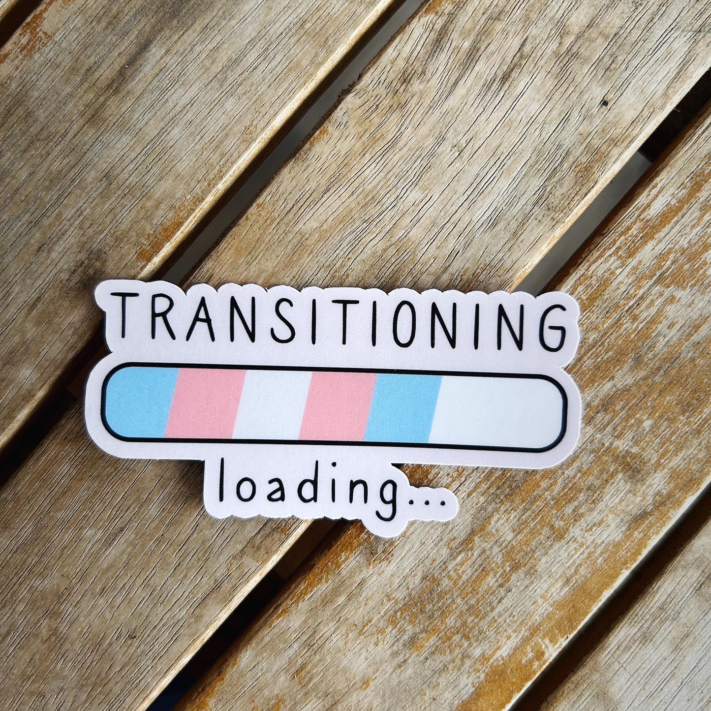 Transgender Stickers: Vinyl WATERPROOF Sticker