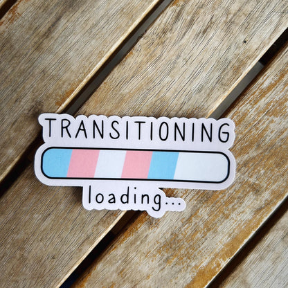 Transgender Stickers: Vinyl WATERPROOF Sticker