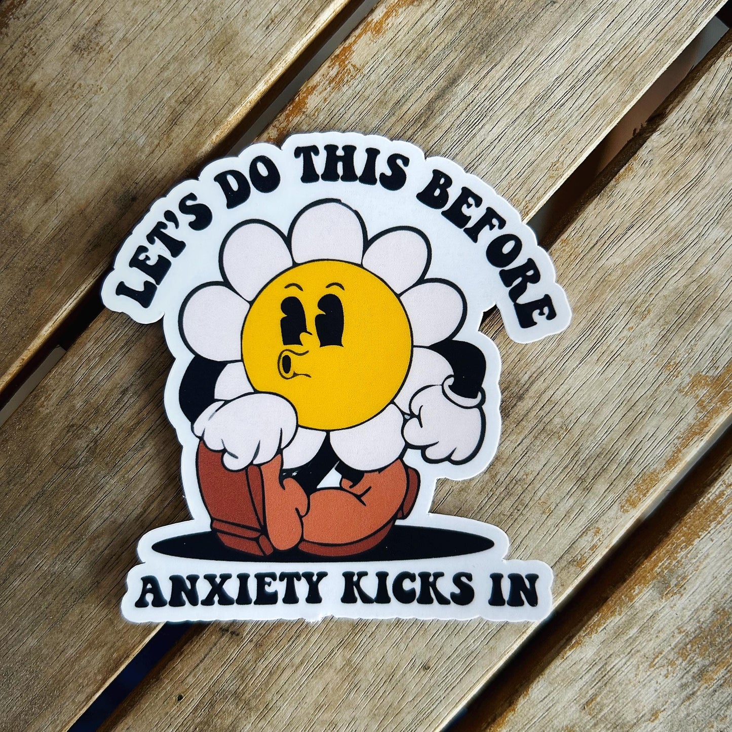 Hang in There, it Gets Worse: Vinyl WATERPROOF Sticker