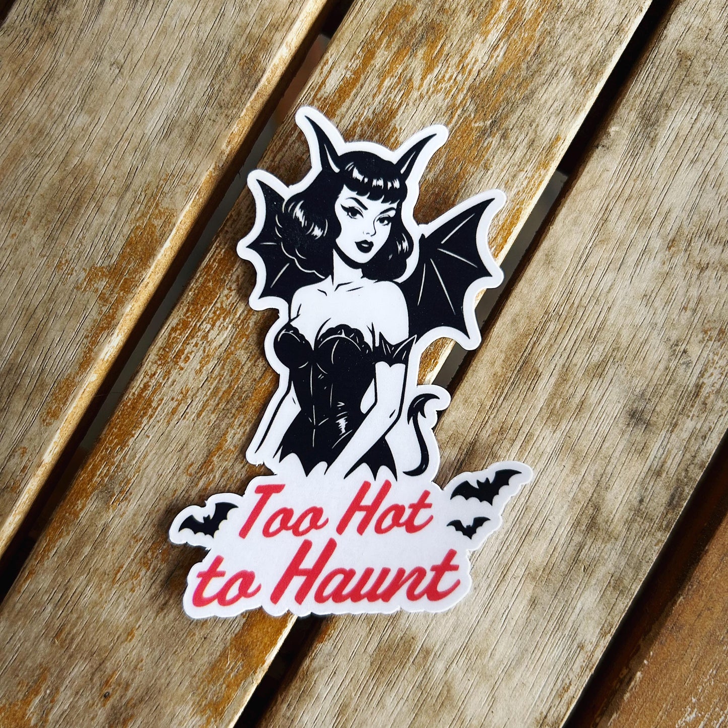 Sexy Witch Stickers: Vinyl WATERPROOF Sticker