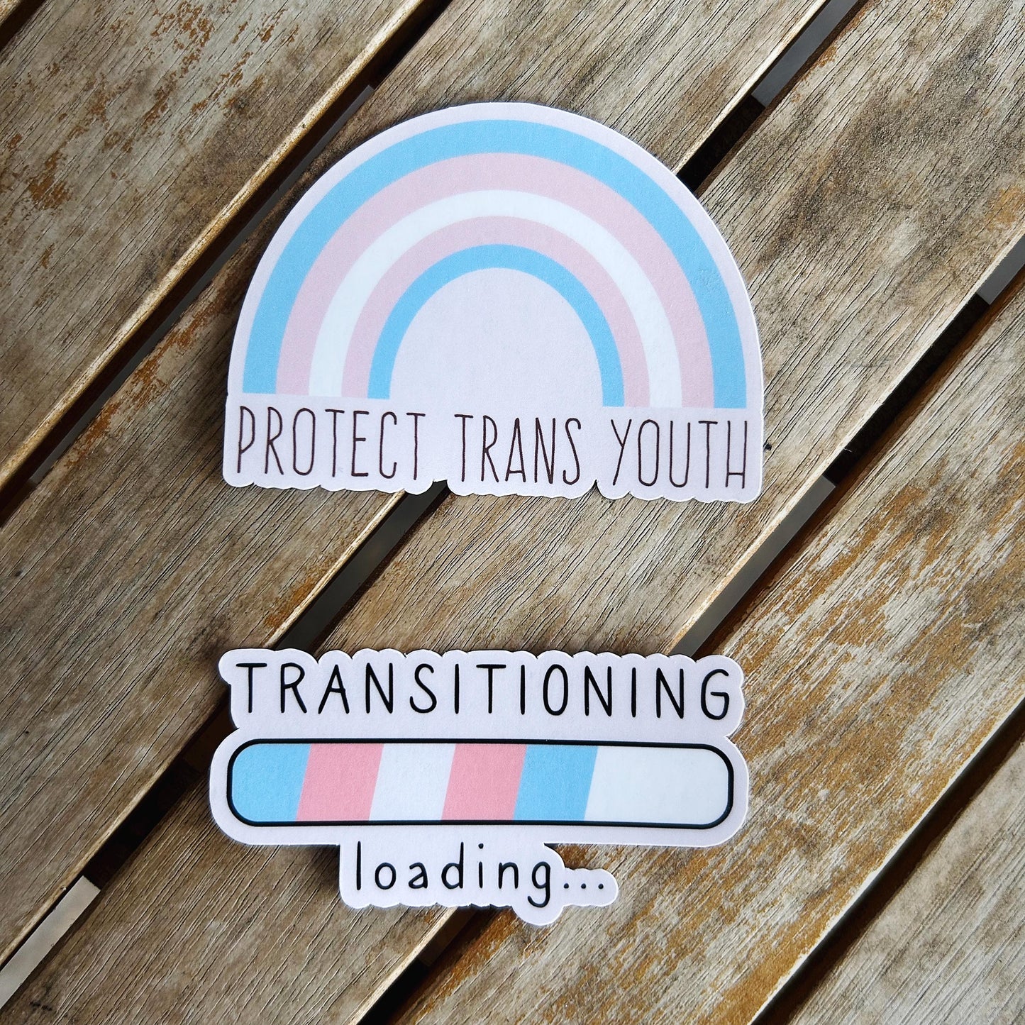 Transgender Stickers: Vinyl WATERPROOF Sticker