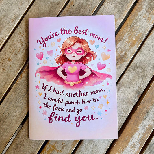 Funny Mom Card – Dark Humor Mother's Day Card