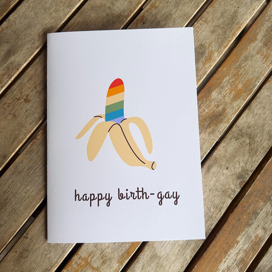 Happy Birth-Gay: LGBTQ+ Birthday Card