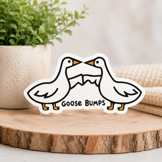 Goose Bumps Sticker