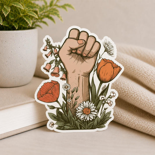 Foxglove Daisy Tuplip FDT WATERPROOF vinyl Sticker